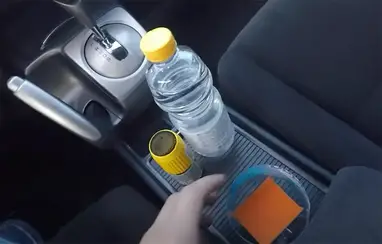 How to remove vomit from car seat