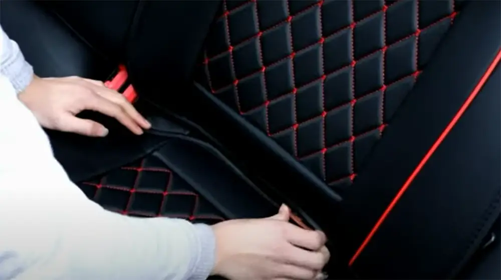 How do you maintain leather car seats?