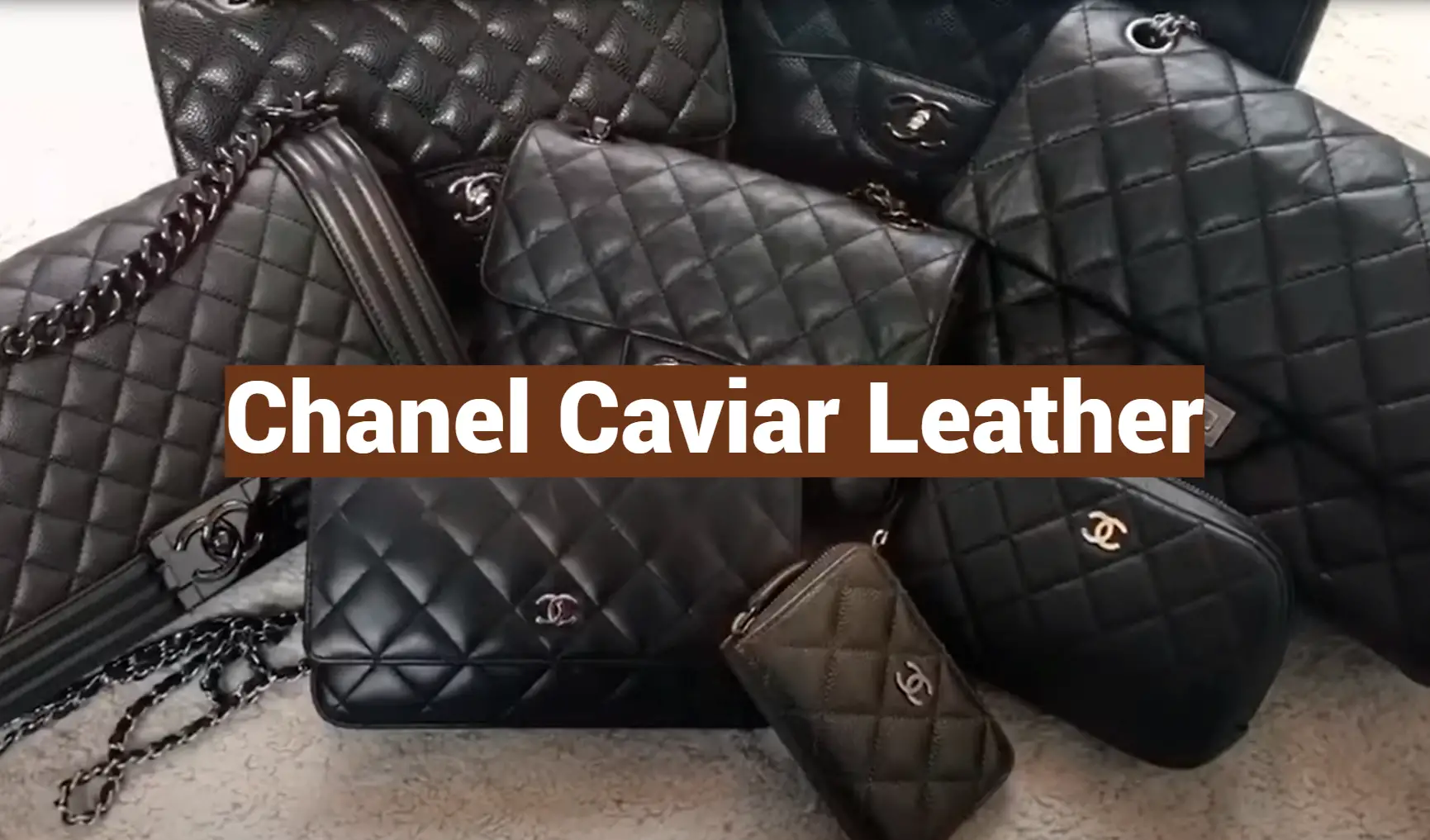 Chanel Caviar Leather VS Lambskin Leather  lÉtoile de Saint Honoré