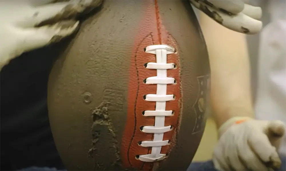 Cover the Ball with Football Mud