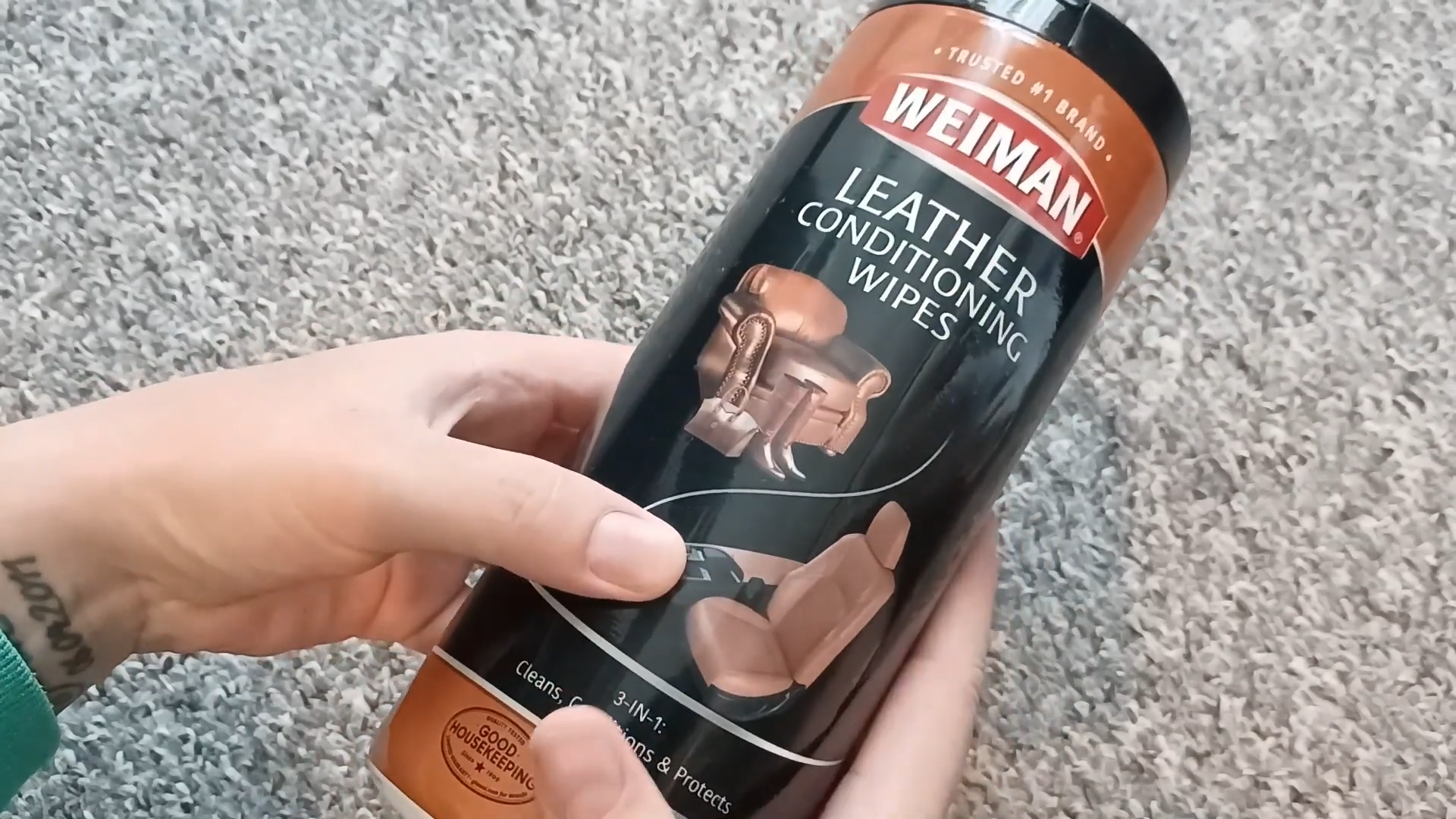 Weiman Leather Cleaner and Conditioner Review LeatherProfy
