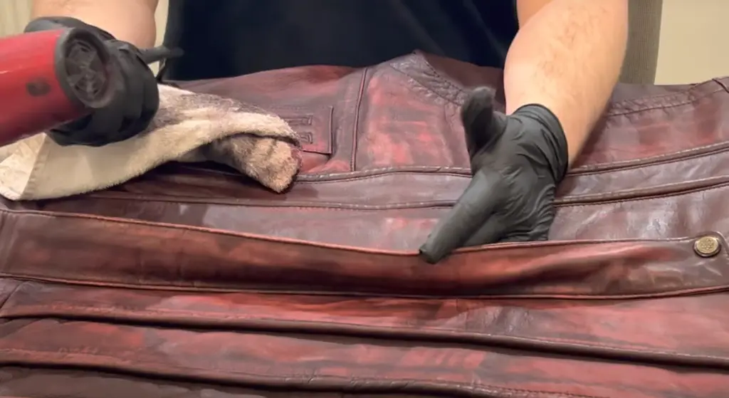 How much does it cost to re-dye a leather jacket?