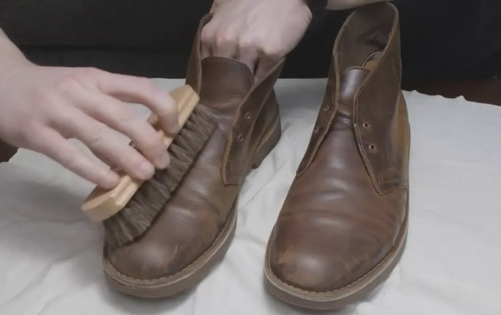 Get creases out of your leather shoes or boots