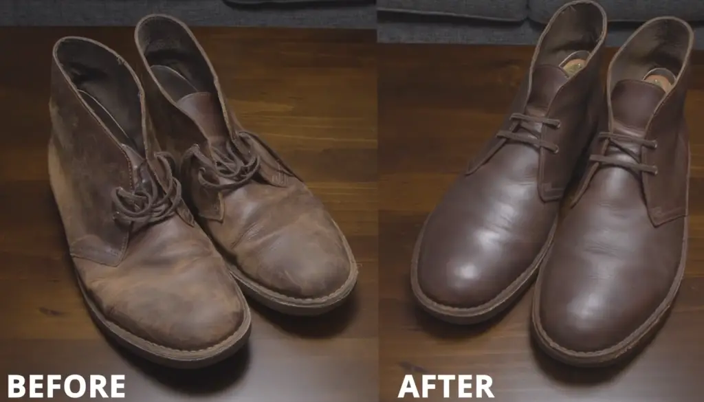 How to get rid of gum stains on leather boots?