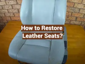 How to Restore Leather Seats?