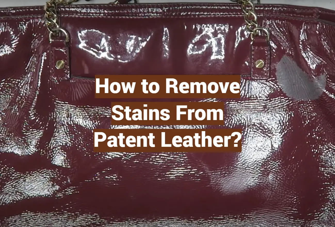 How to Remove Stains From Patent Leather?