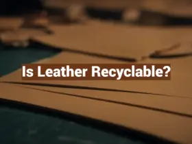 Is Leather Recyclable?