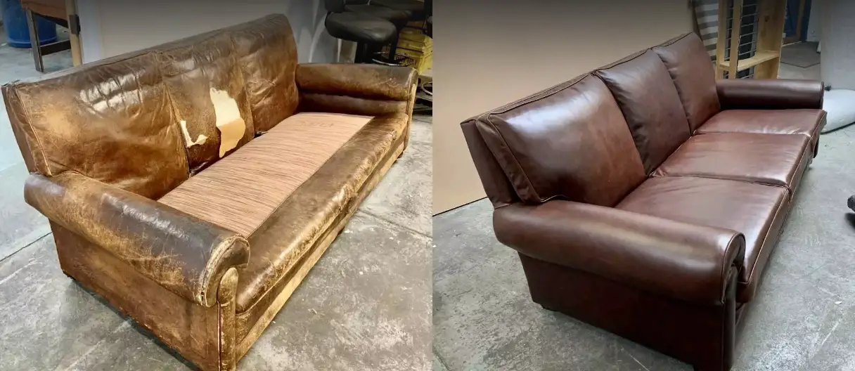 Remove Existing Leather