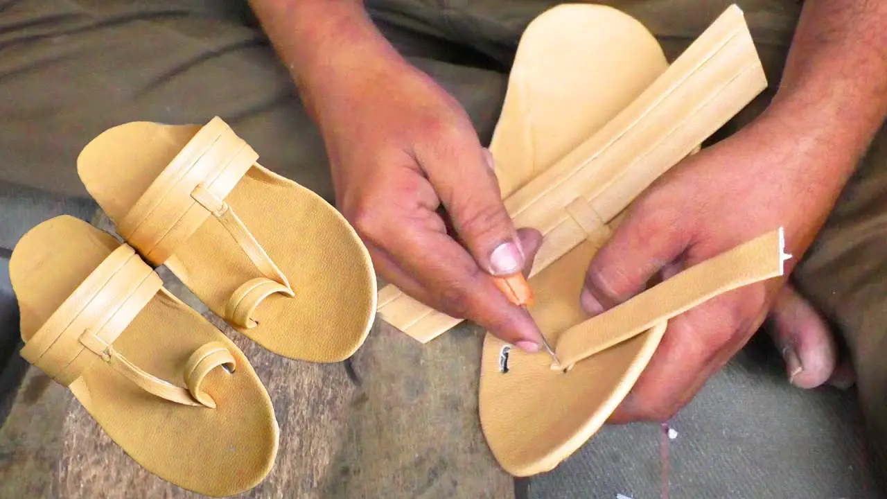 How to Make Handmade Leather Sandals