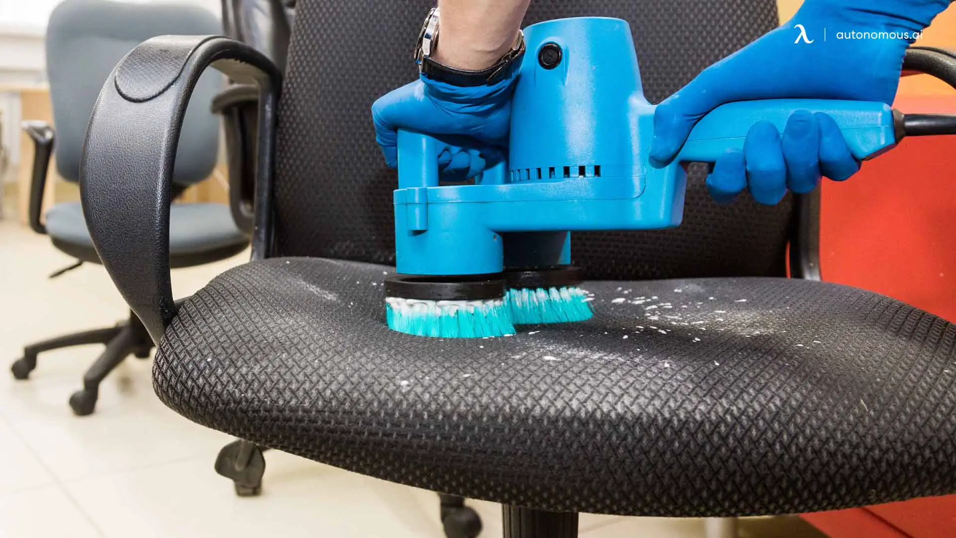 Spot Cleaning Leather Office Chair