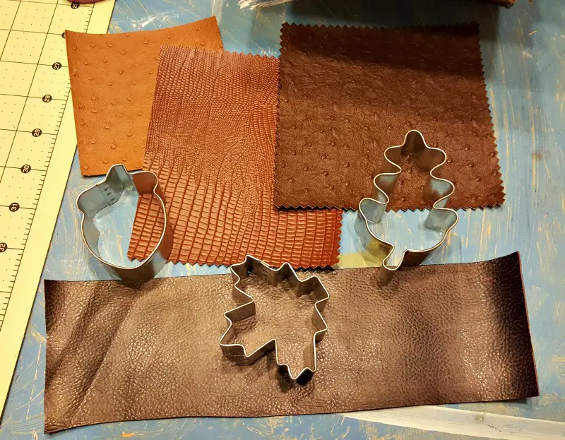 What are ruined leather scraps used for
