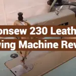 Consew 230 Leather Sewing Machine Review