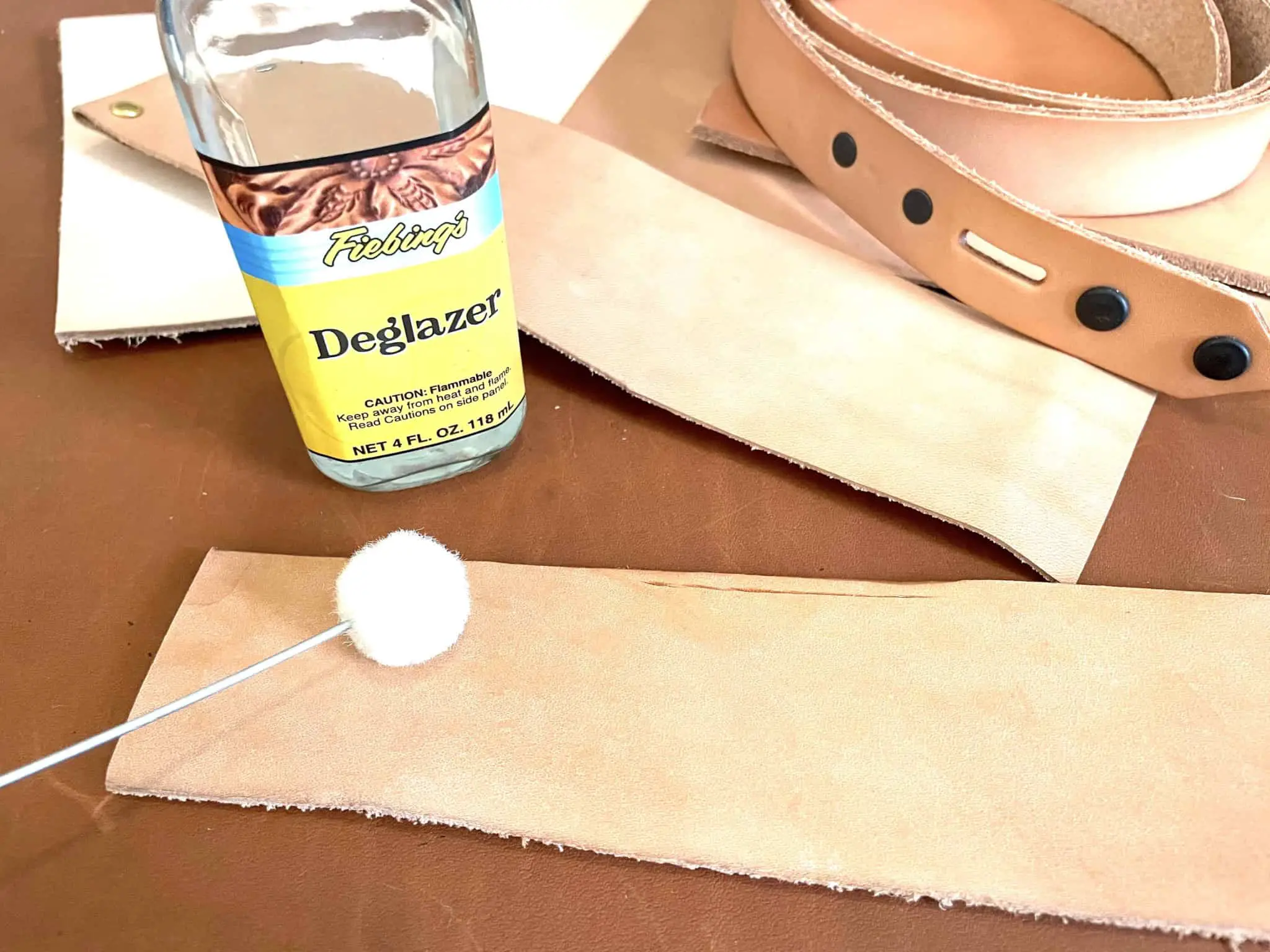 Can I Use Acetone To Deglaze Leather
