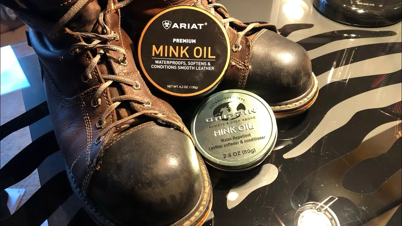 Is mink oil good for leather boots