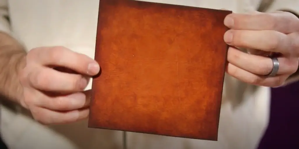 Aging Leather Using the Sun
