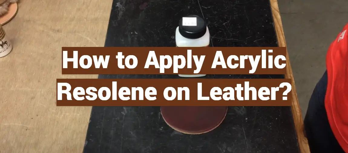 How to Apply Acrylic Resolene on Leather – Leather Skill