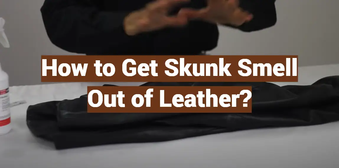 How to Get Skunk Smell Out of Leather?