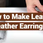 How to Make Leather Feather Earrings?