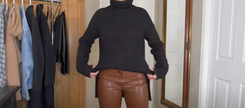 What can I style leather pants with?